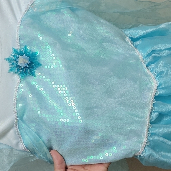 Disney Frozen Elsa dress costume size medium (7-8) - Picture 4 of 10